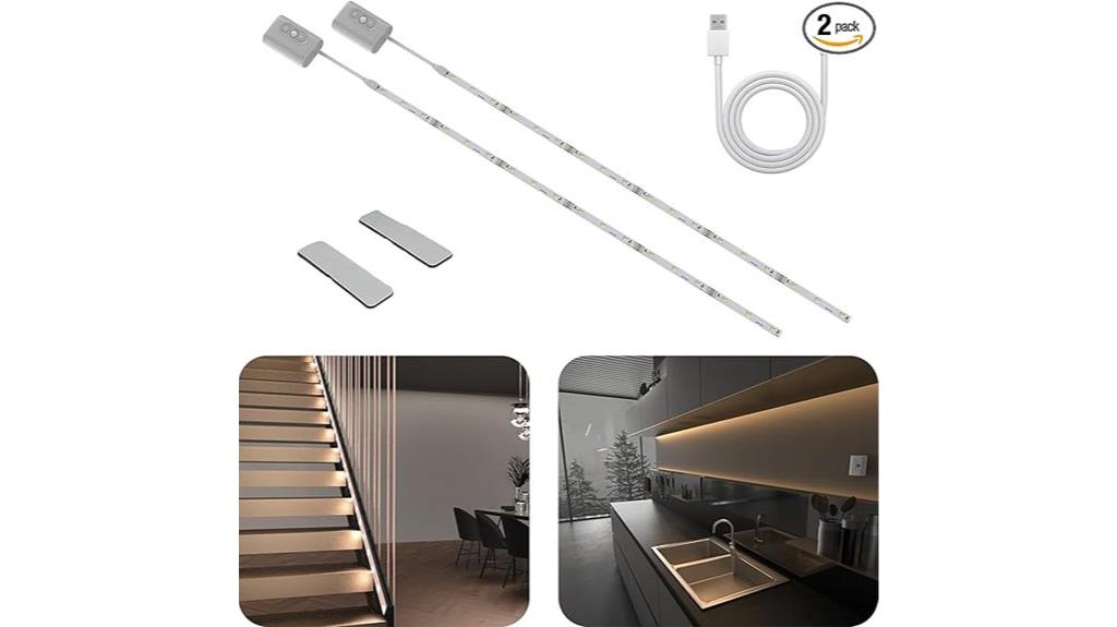 rechargeable motion sensor lights