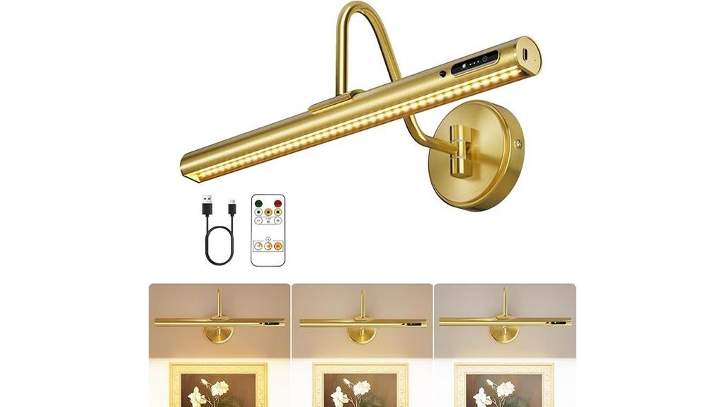 rechargeable wall picture light