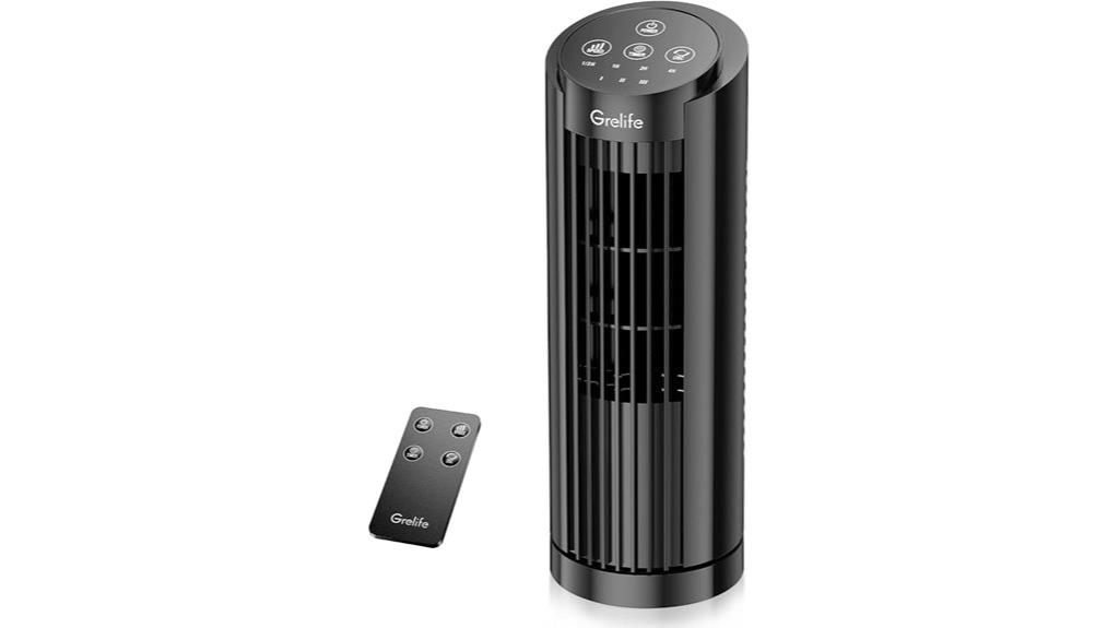 remote controlled tower fan