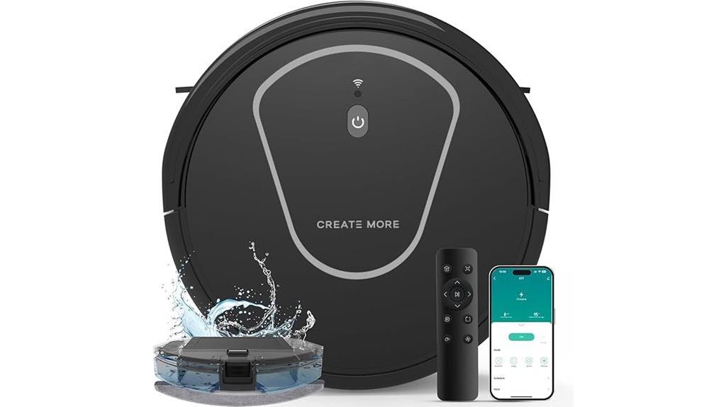robot vacuum with mopping