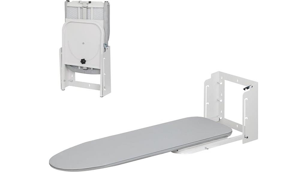 rotating wall mounted ironing board