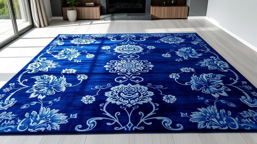 rug material and size
