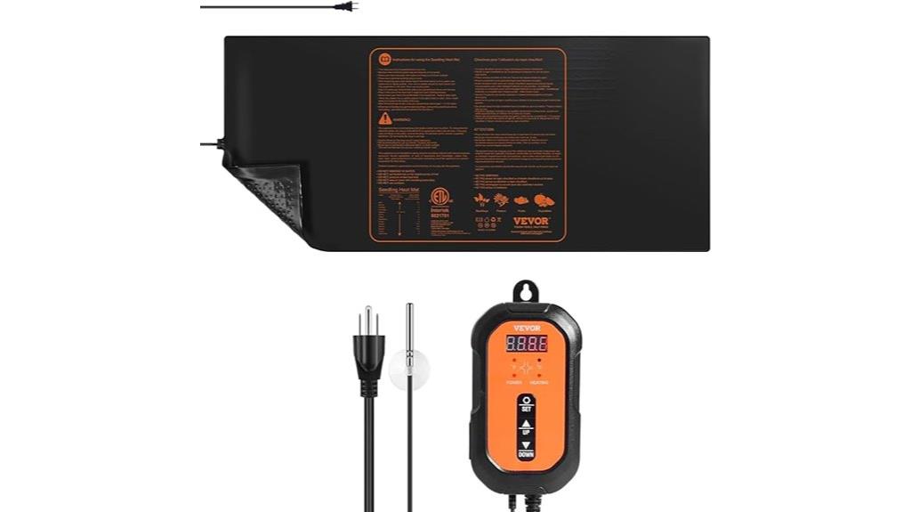 seedling heat mat with thermostat