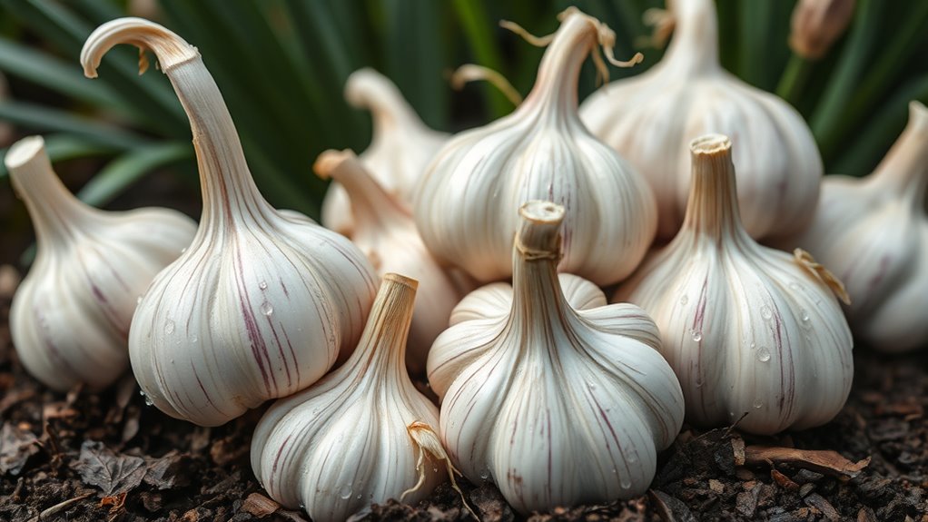 selecting quality organic garlic