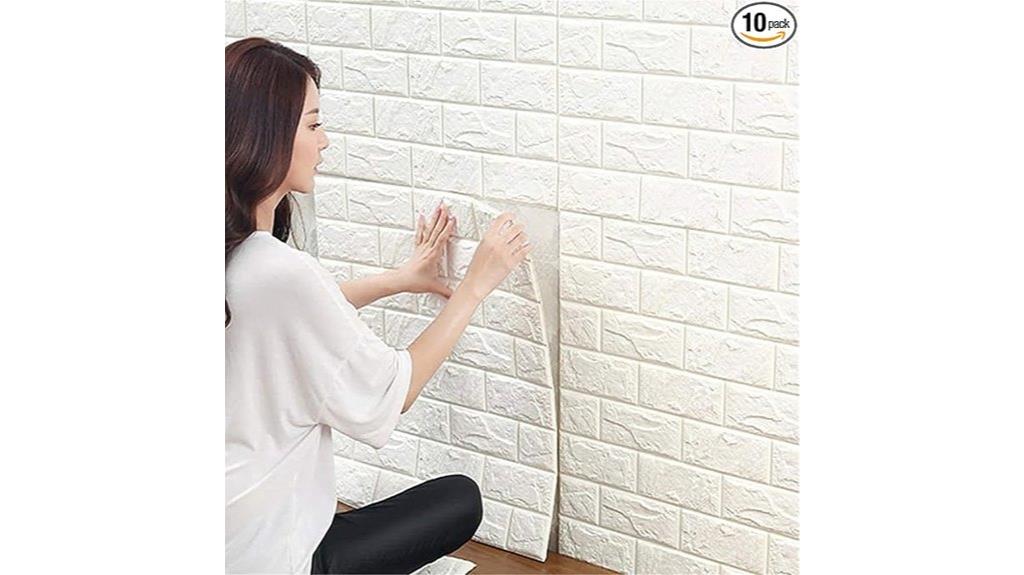 self adhesive brick wall panels