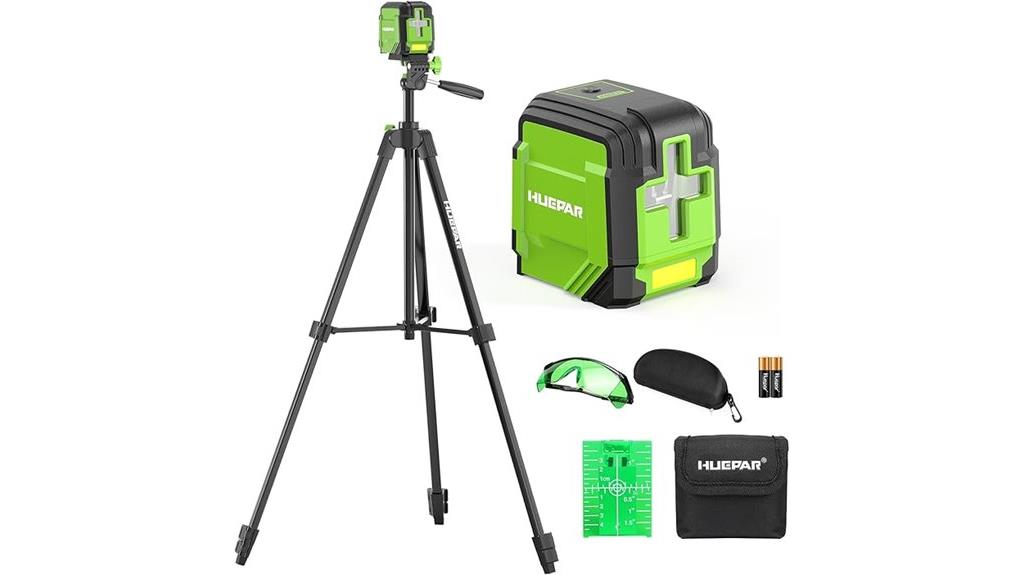 self leveling laser with tripod