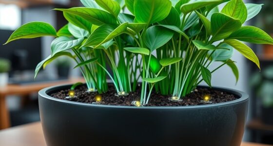 sensor enabled plant monitoring