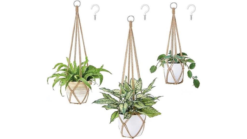 set of three hangers