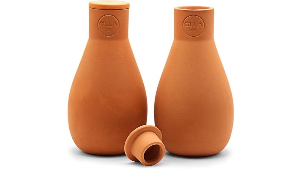 set of two classic olla pots