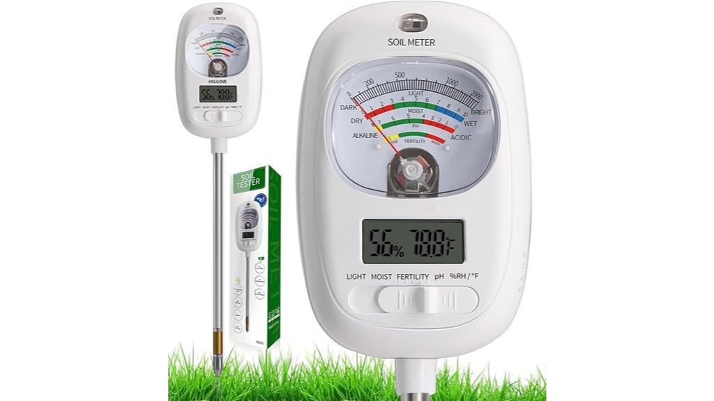 seven in one soil tester