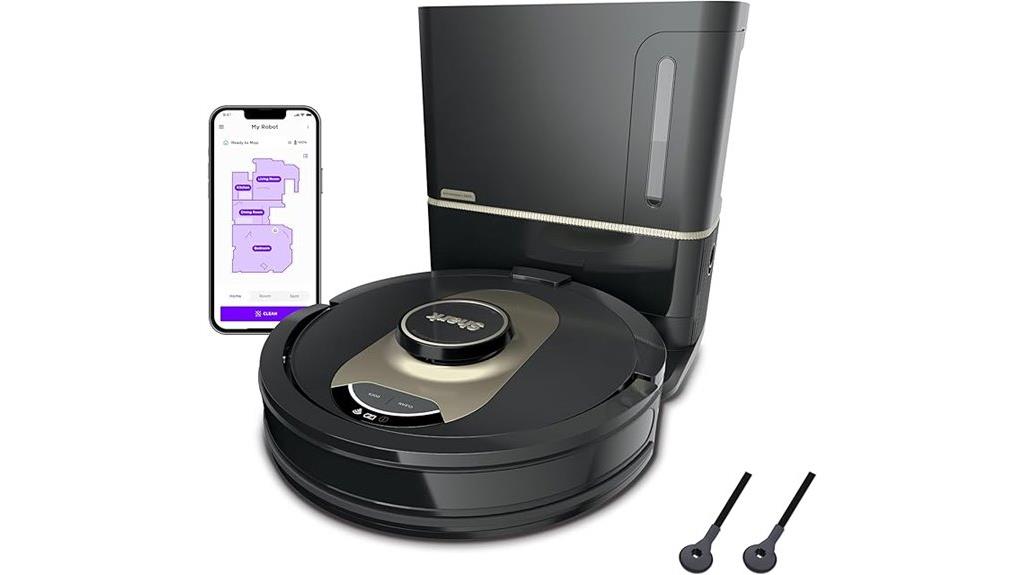 shark robot vacuum with base