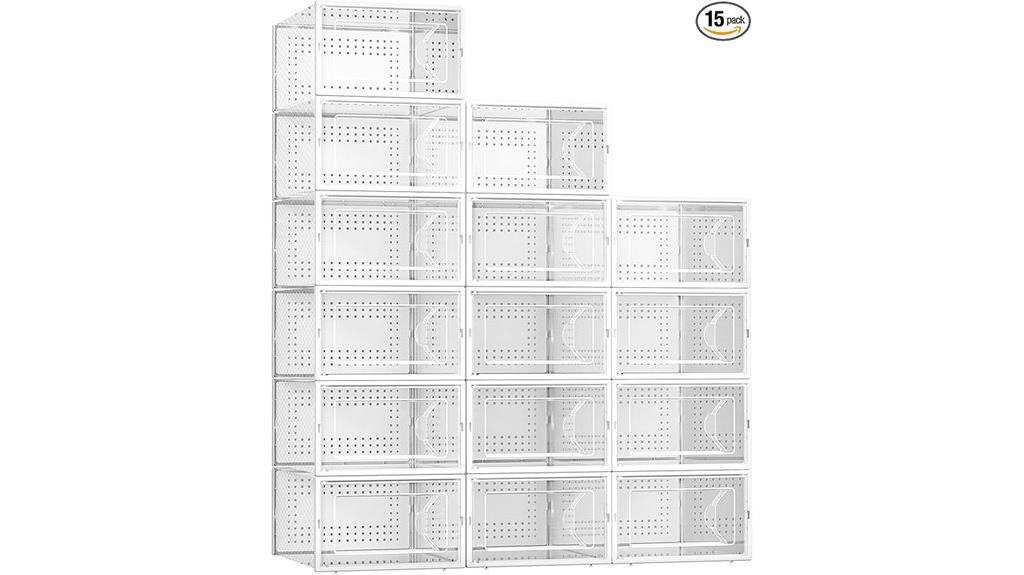 shoe storage box set