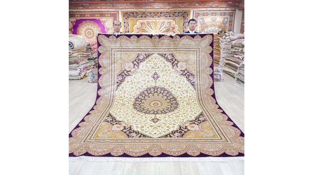 silk medallion oriental rug