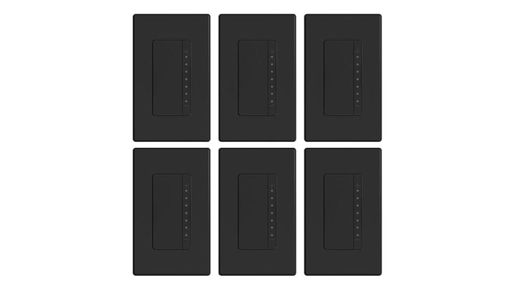 six pack dimmer switches