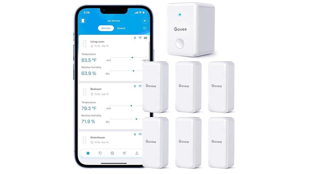 six pack wifi thermometers