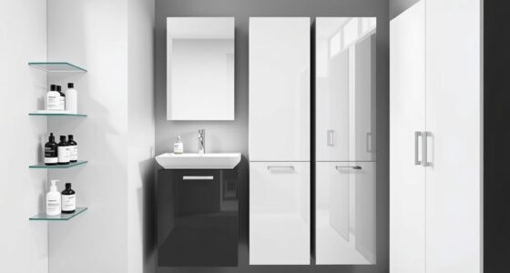 slim bathroom storage solutions