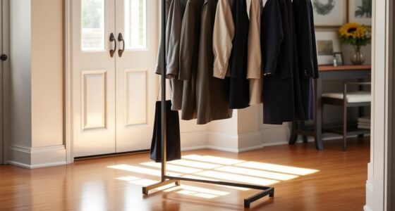 slim stylish coat storage