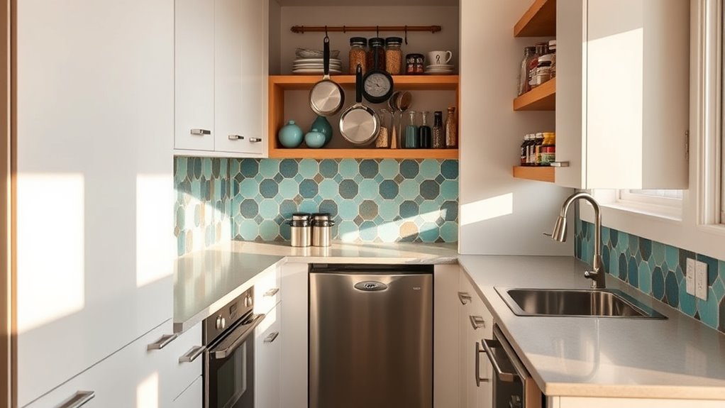 small kitchen stylish design