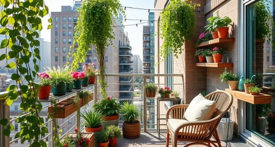 small space garden adaptation