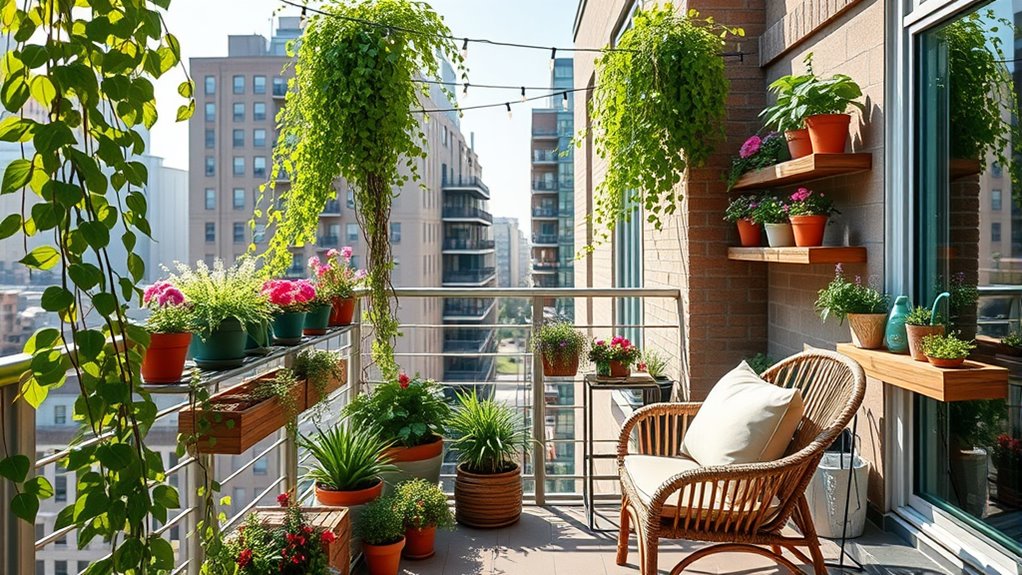 small space garden adaptation