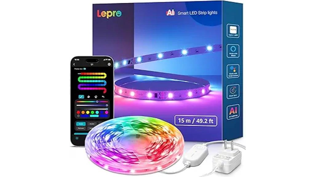 smart bedroom led strip