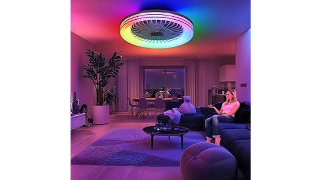 smart bladeless ceiling fan