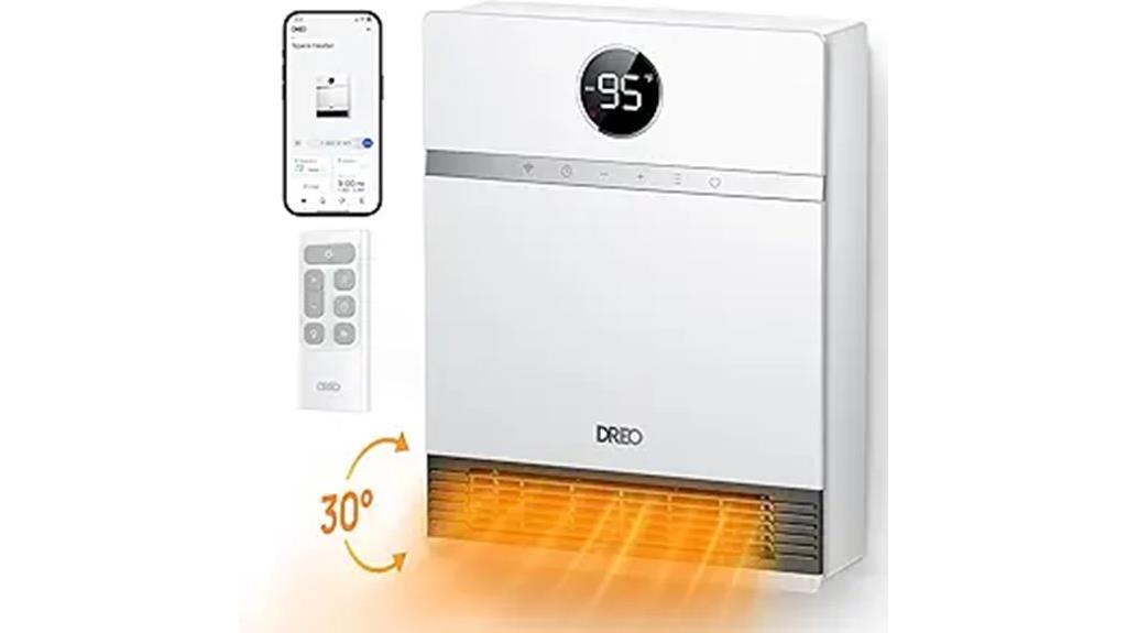 smart electric wall heater