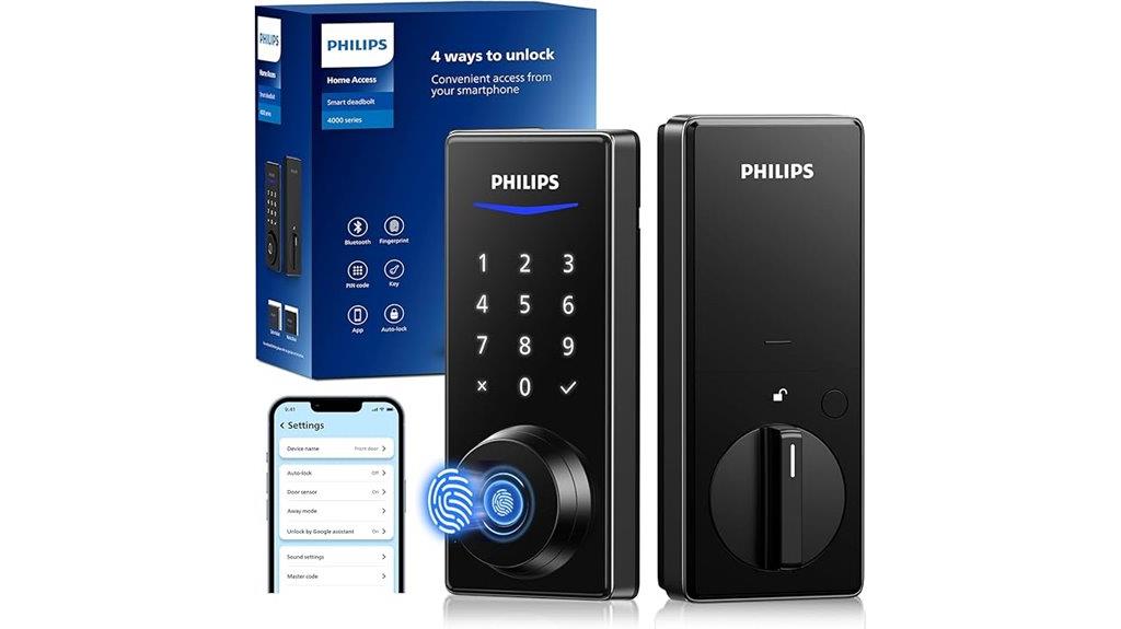 smart fingerprint door lock