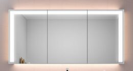 smart illuminated bathroom cabinets