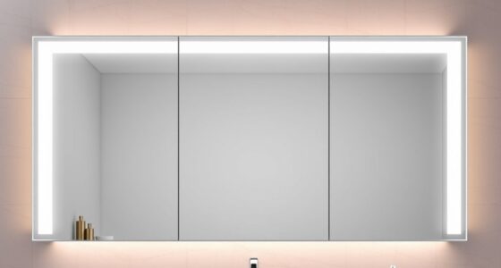 smart illuminated bathroom cabinets