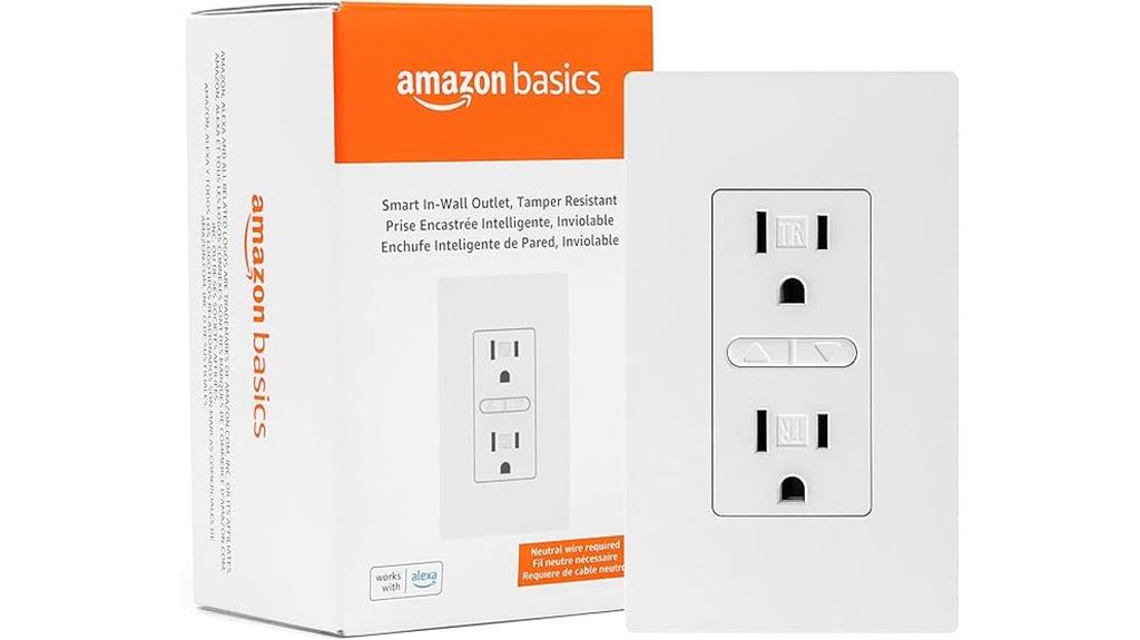 smart in wall outlet