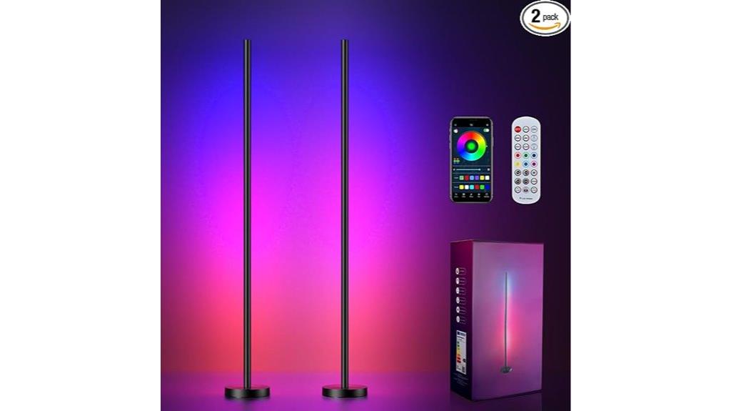 smart rgb corner lamps