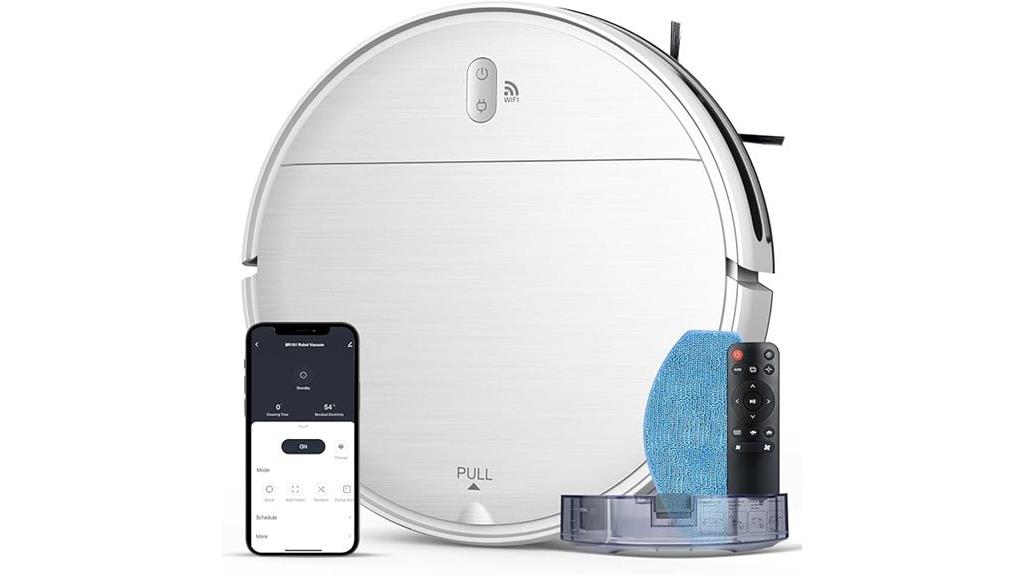 smart wi fi robotic vacuum