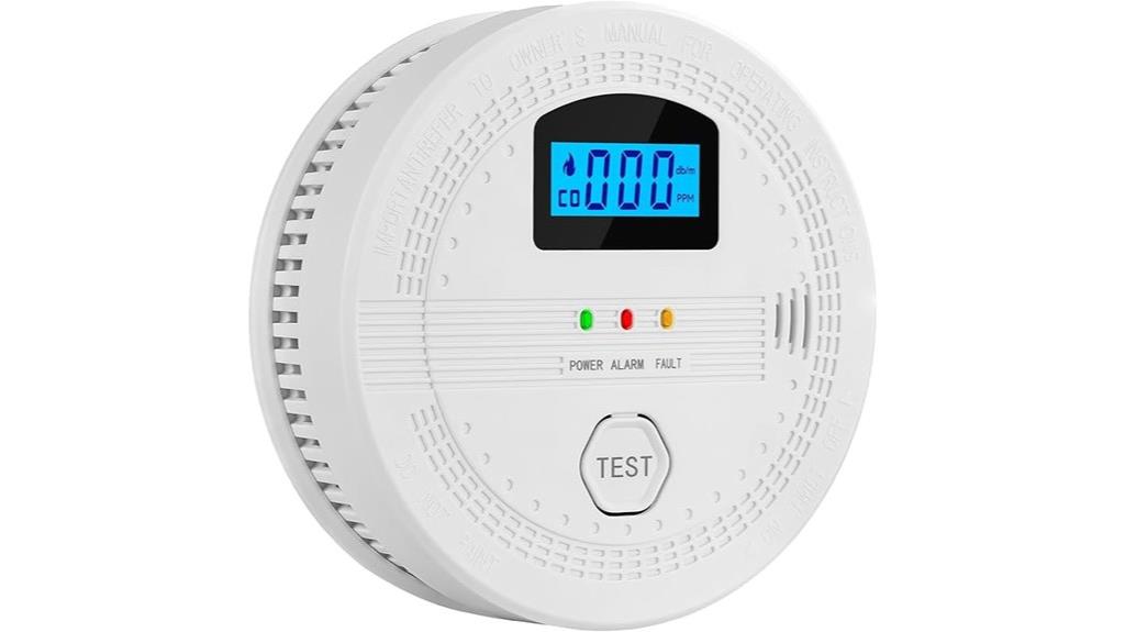 smoke co detector combo