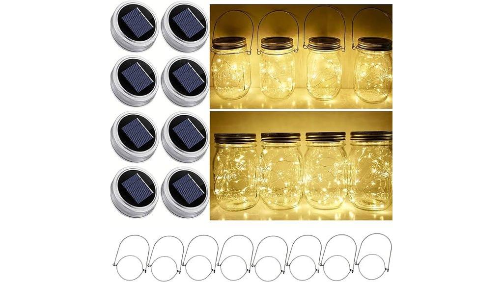 solar jar light set