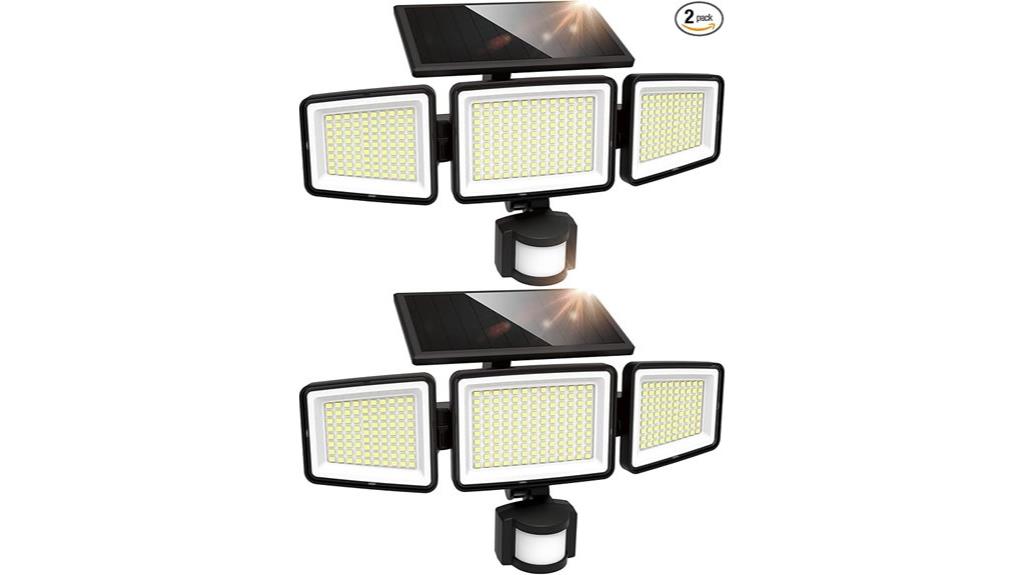 solar led motion lights