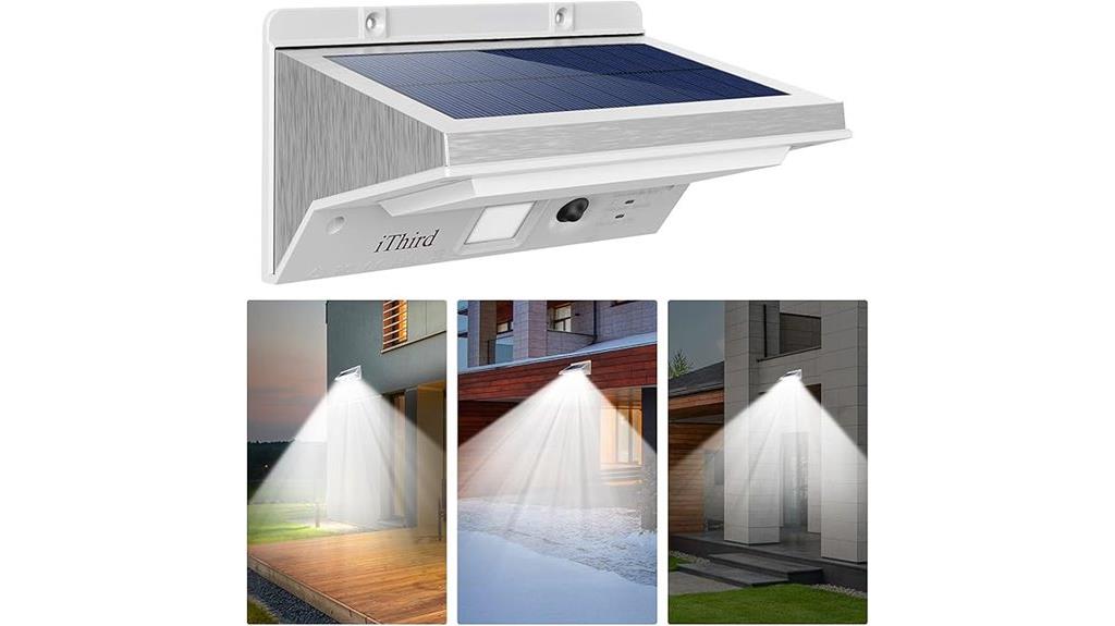 solar motion sensor light