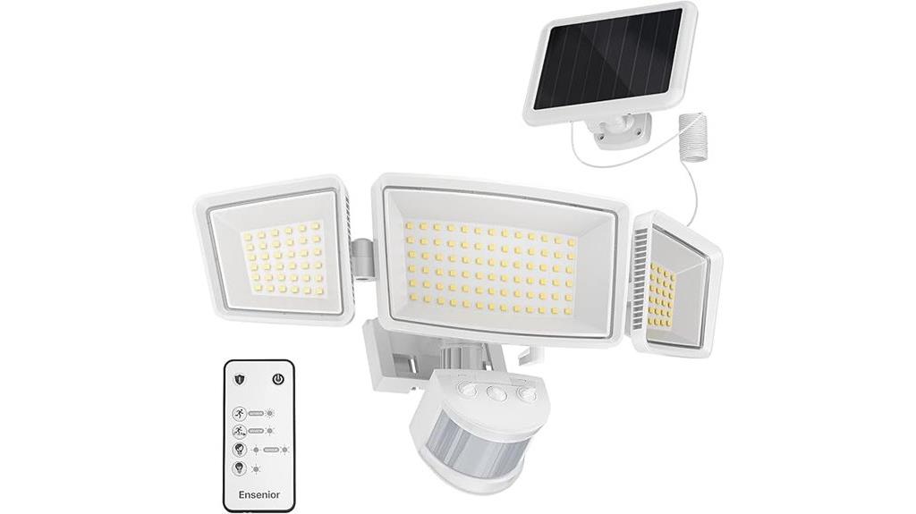 solar security motion light