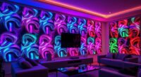 sound activated led panels