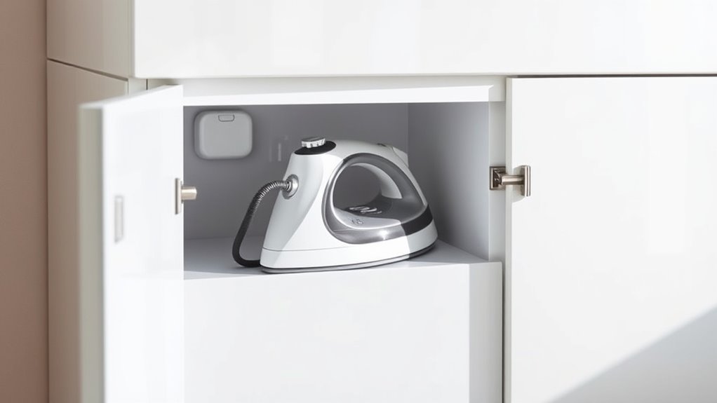 space saving ironing board cabinets