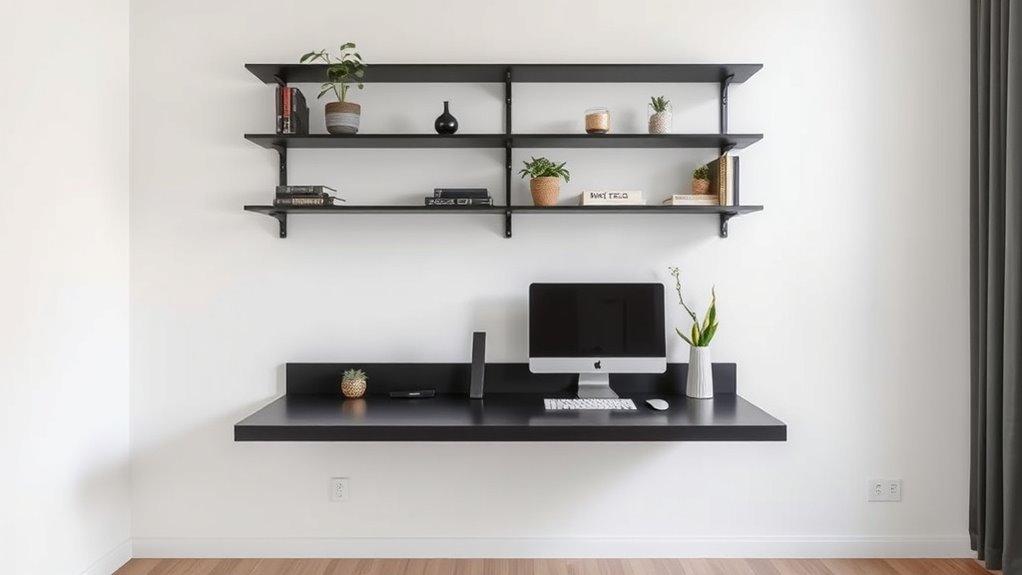 space saving stylish wall furniture