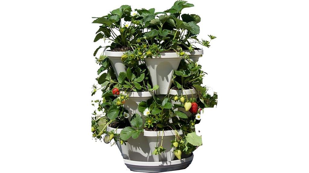 stackable indoor outdoor planters