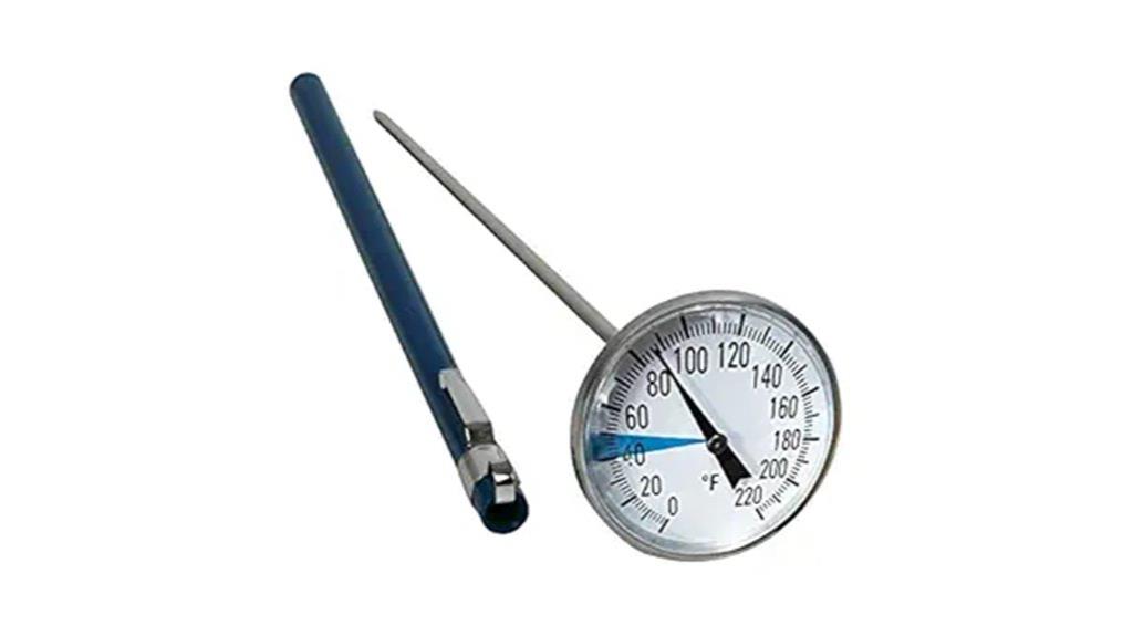 stainless steel soil thermometer