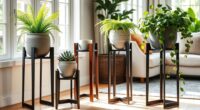 stylish multi pot plant displays