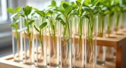 stylish plant propagation tubes
