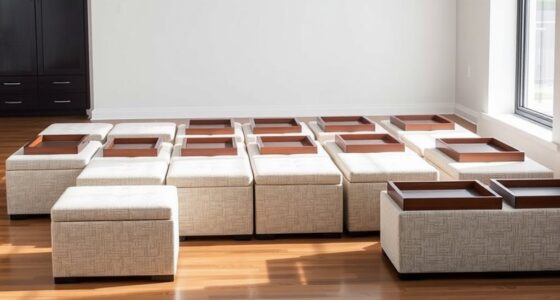 stylish storage ottoman options