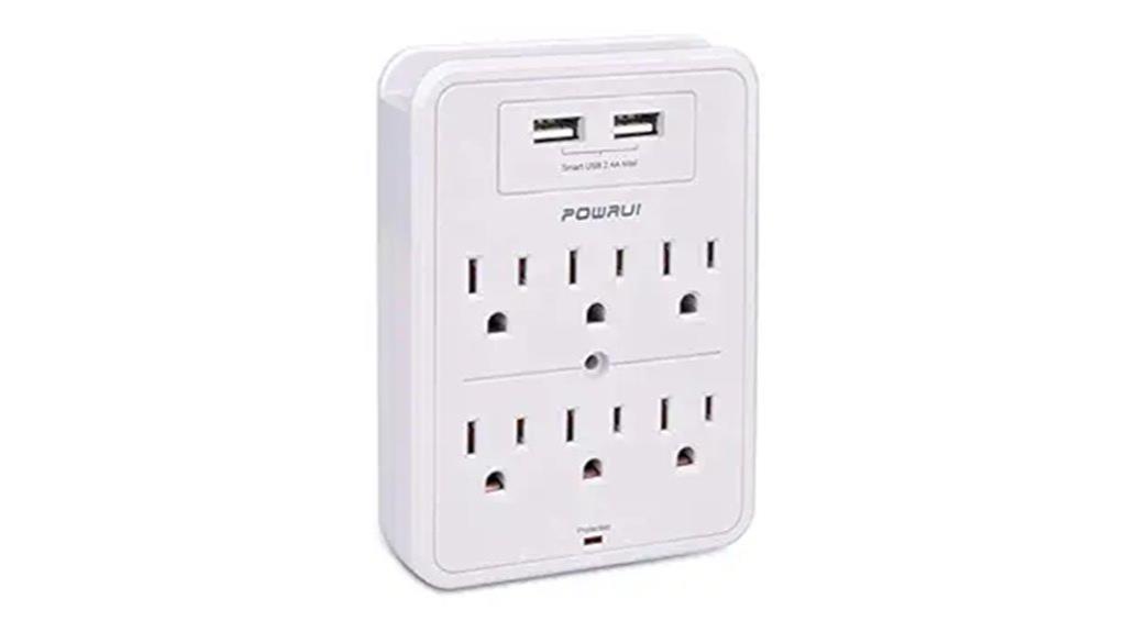surge protector with usb