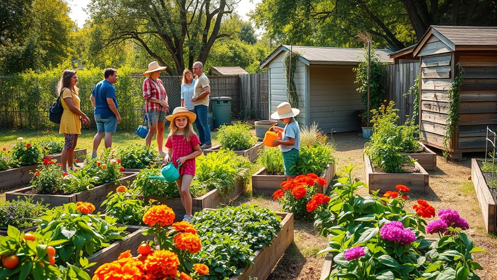 sustainable gardening with composting