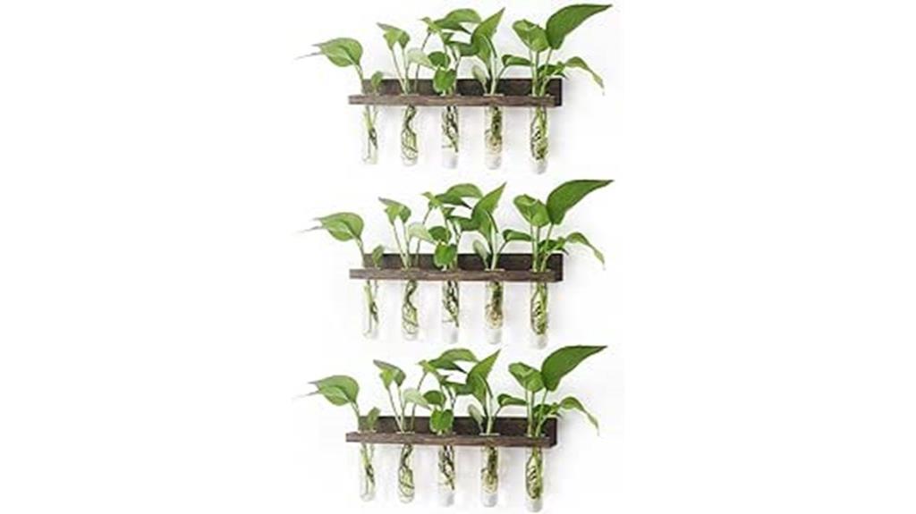 three tier glass propagation station