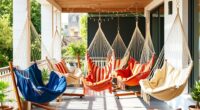 top balcony hammock stands